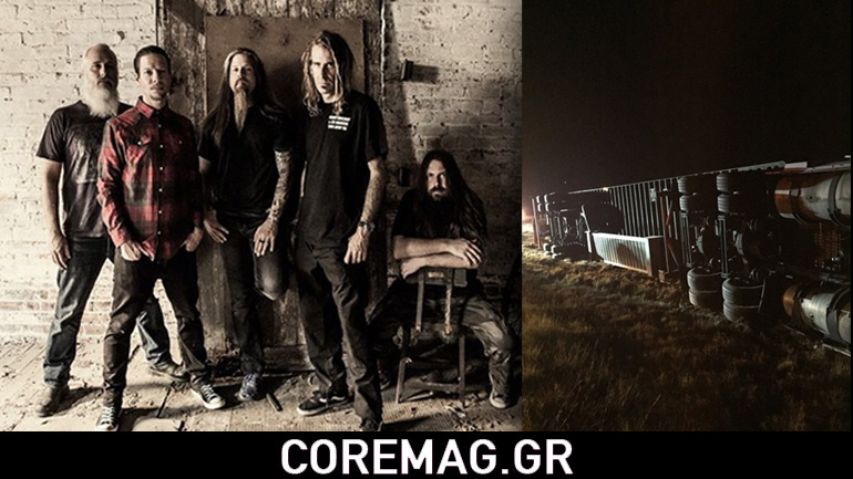 Lamb of God: Ανετράπη το φορτηγό της περιοδείας τους